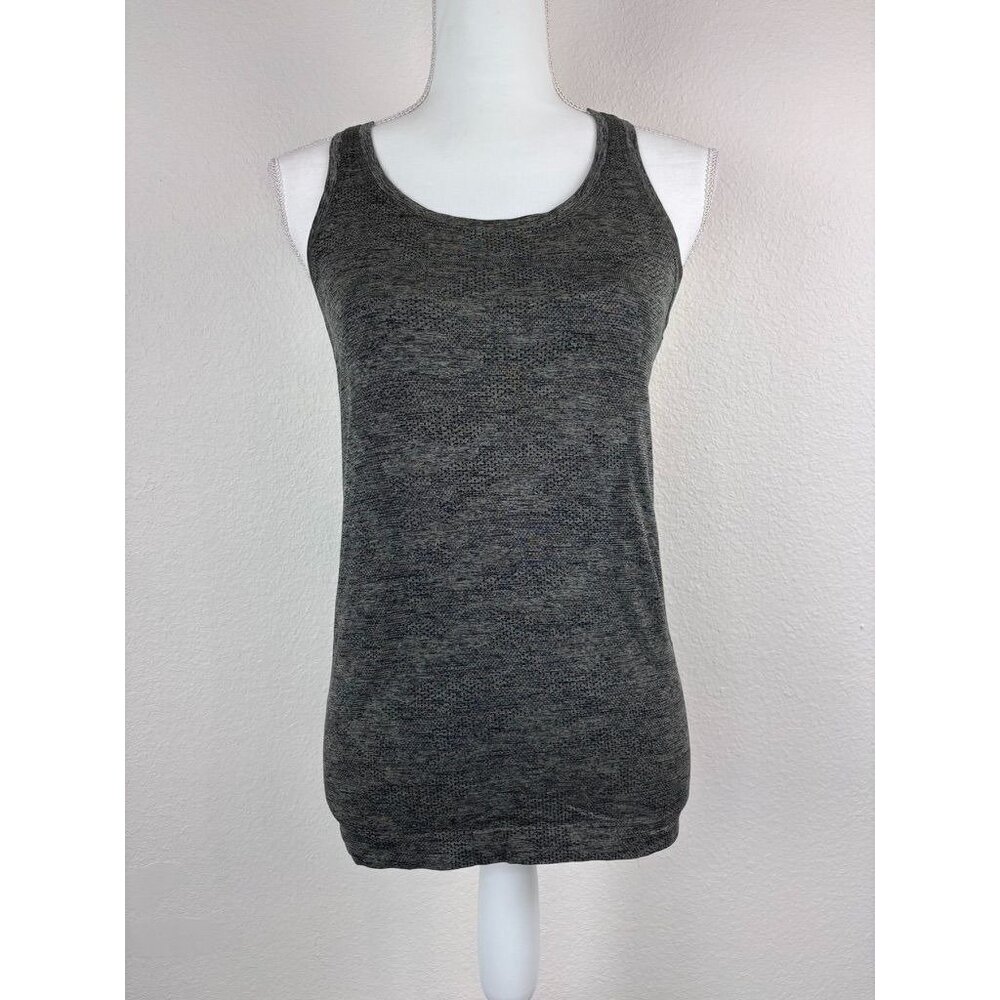 Lululemon women's‎ 8 green racer back athletic swiftly 2.0 tank top stretch yoga
